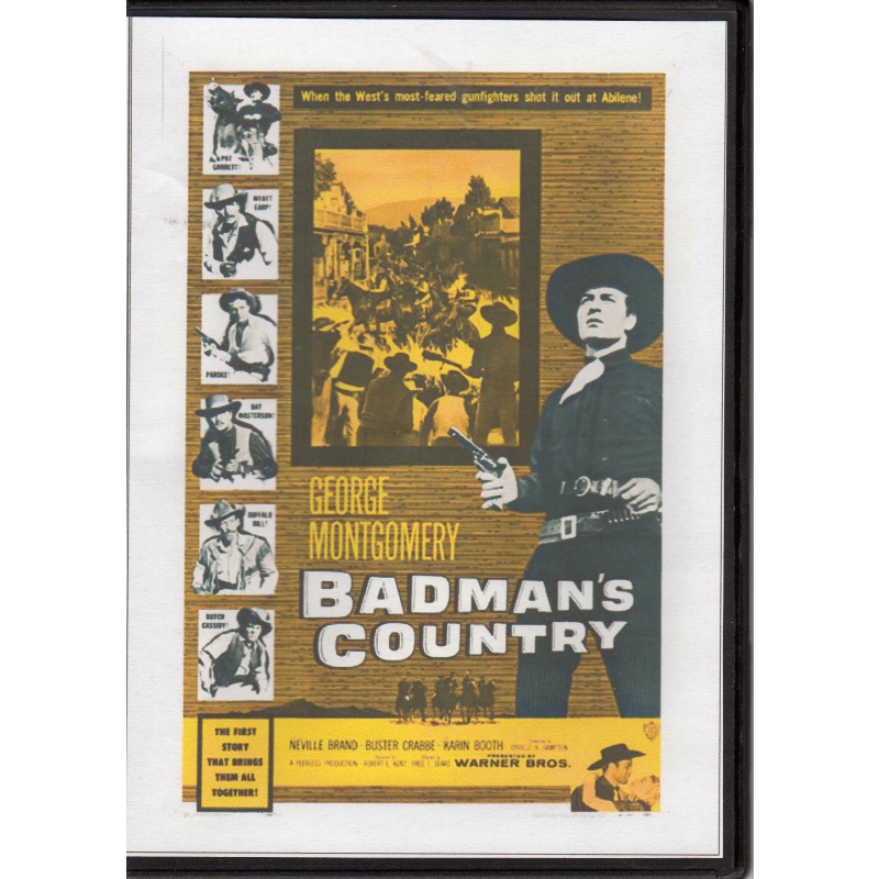 BADMANS COUNTRY - GEORGE MONTGOMERY NEW ALL REGION DVD