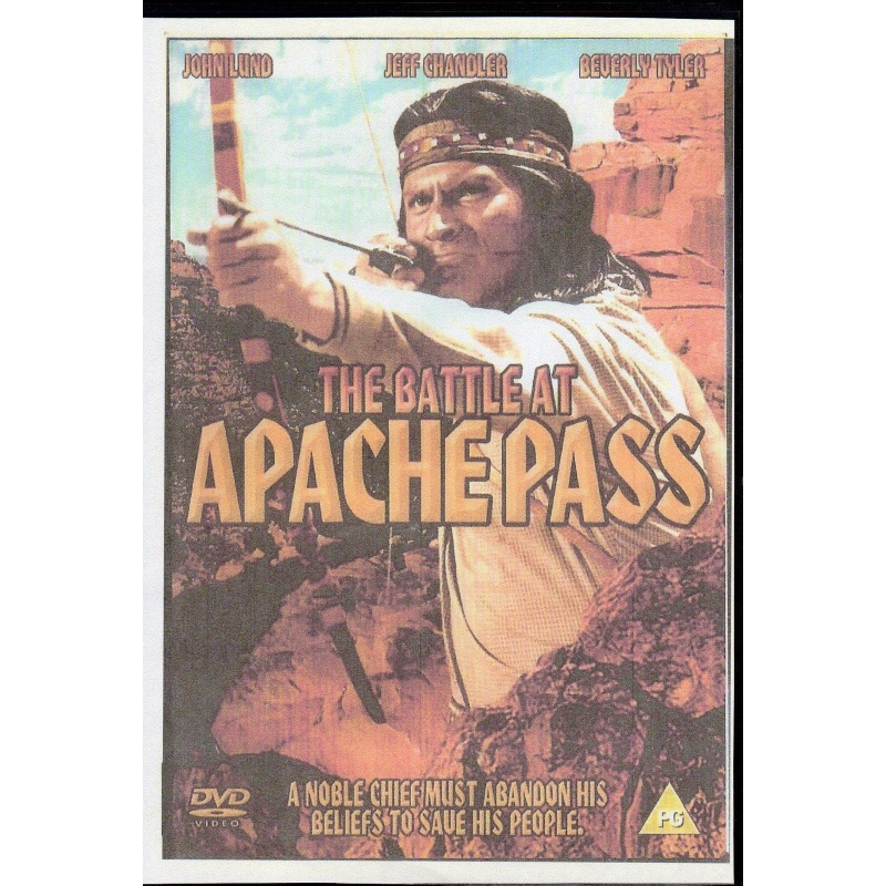 BATTLE AT APACHE PASS - JEFF CHANDLER NEW ALL REGION DVD