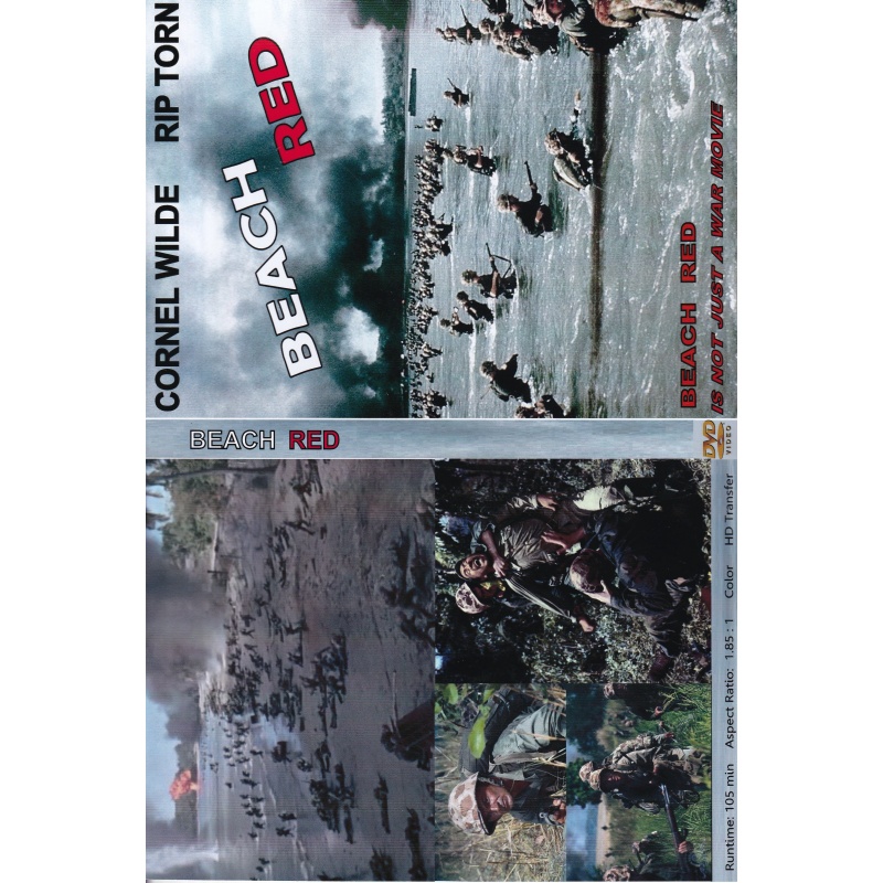 BEACH RED - CORNEL WILDE - ALL REGION DVD