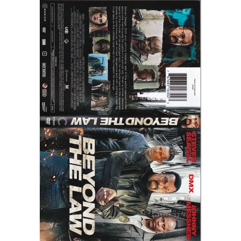 BEYOND THE LAW - STEVEN SEAGAL - ALL REGION DVD