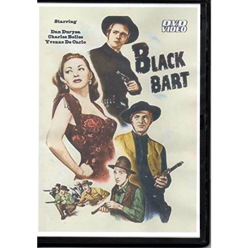 BLACK BART - YVONNE DE CARLO & DAN DURYEA ALL REGION DVD