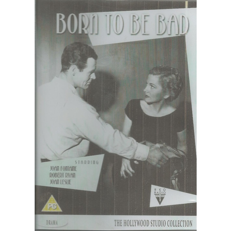 BORN TO BE BAD - JOAN FONTAINE & ROBERT RYAN  ALL REGION DVD