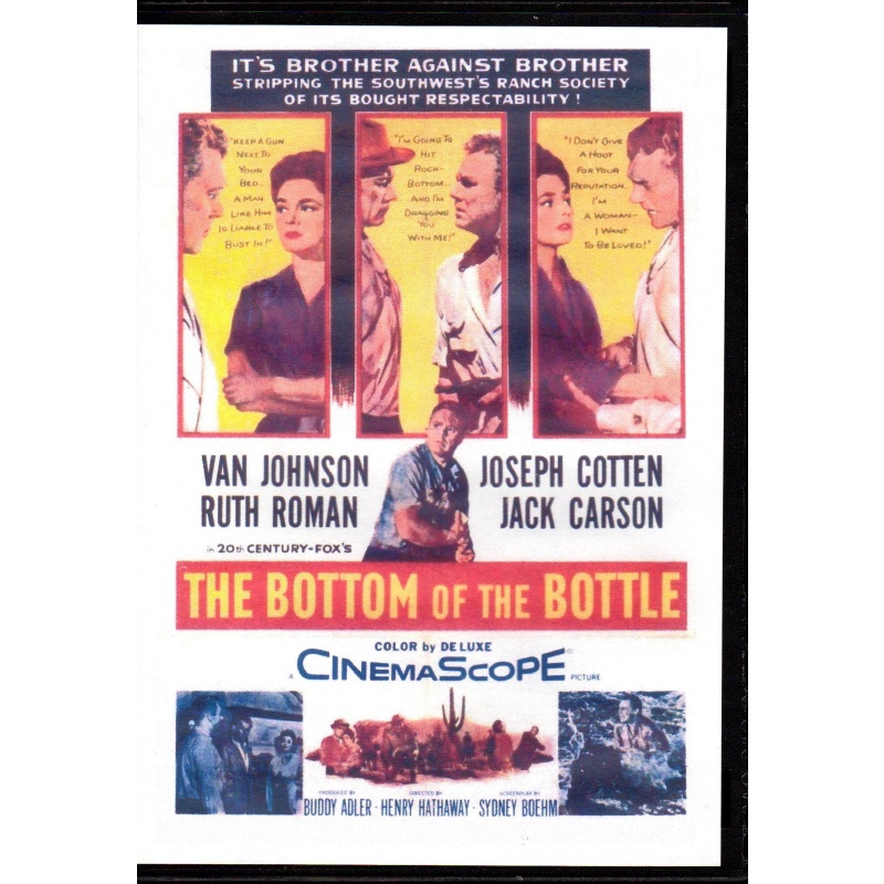 BOTTOM OF THE BOTTLE - VAN JOHNSON & RUTH ROMAN ALL REGION DVD