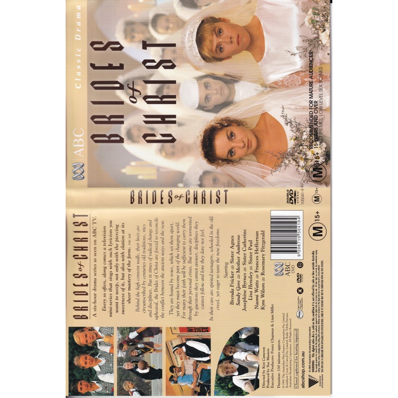 BRIDES OF CHRIST - ABC CLASSIC DRAMA  -   ALL REGION DVD