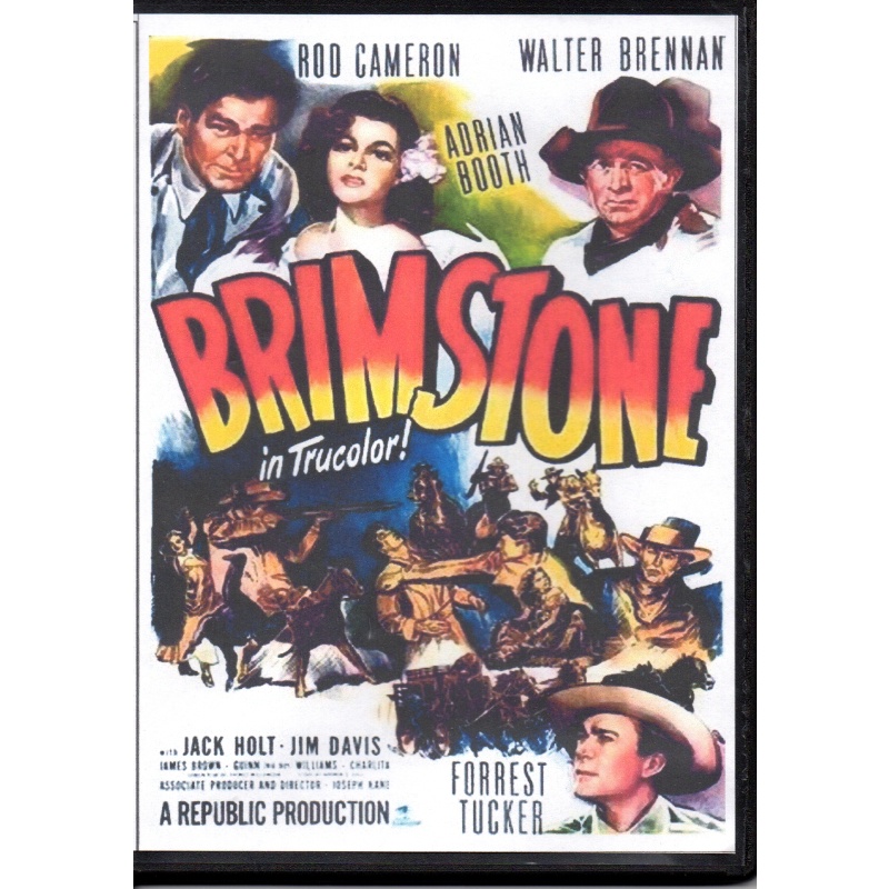 BRIMSTONE - JIM DAVIS & ROD CAMERON ALL REGION DVD
