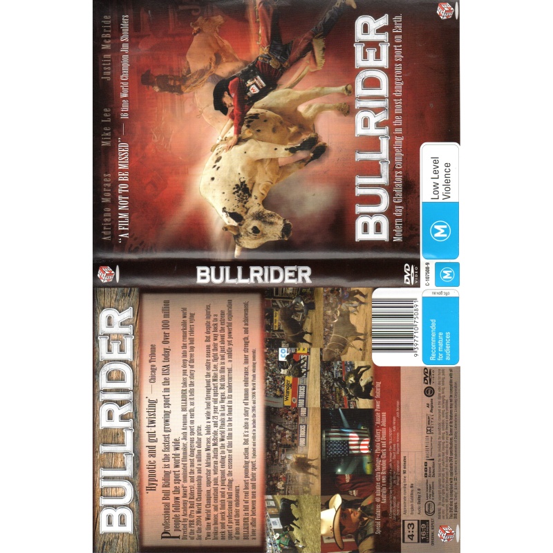 BULLRIDER   -  ALL REGION DVD