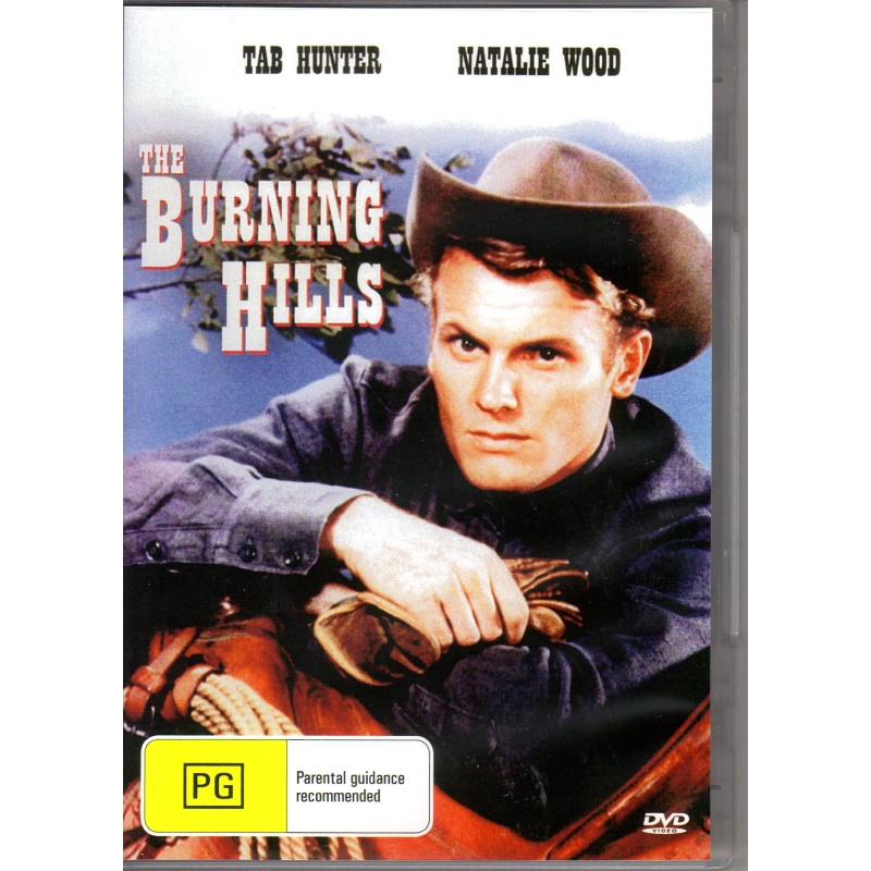 BURNING HILLS - TAB HUNTER ALL REGION DVD