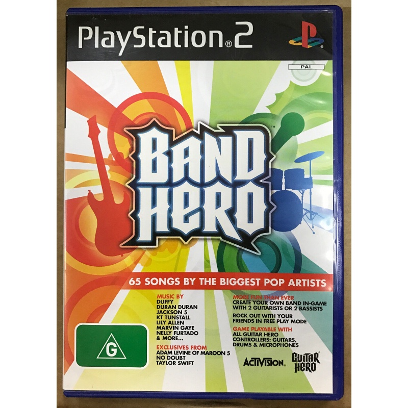 Band Hero - Sony PS2 - Pre-Owned With Manual