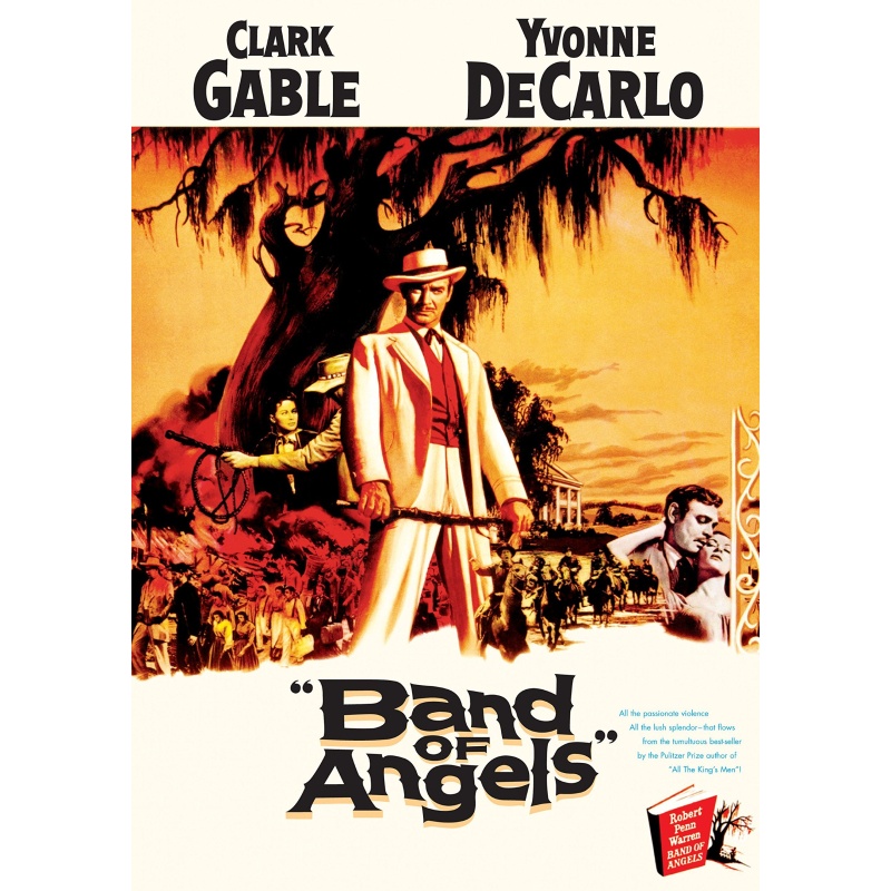 Band of Angels (1957)  Clark Gable, Yvonne De Carlo, Sidney Poitier