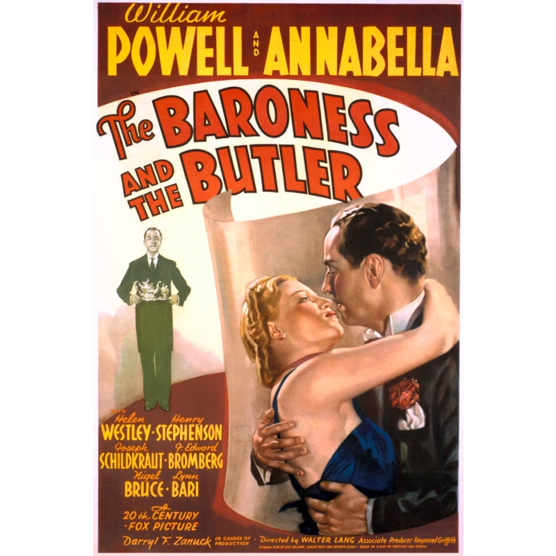 The Baroness and the Butler Annabella, William Powell 1938