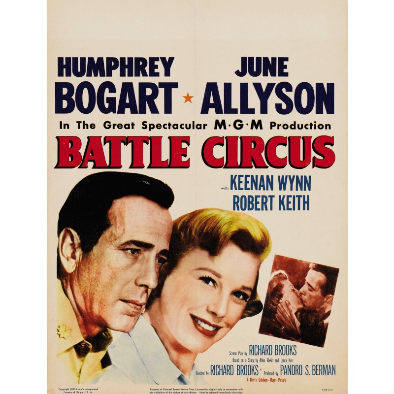 Battle Circus 1953 - Bogart, June Allyson, Keenan Wynn