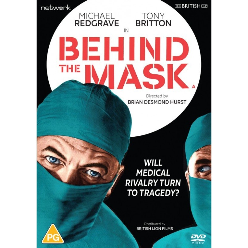 Behind The Mask (1959) Michael Redgrave, Tony Britton, Carl Möhner, Niall MacGinnis.