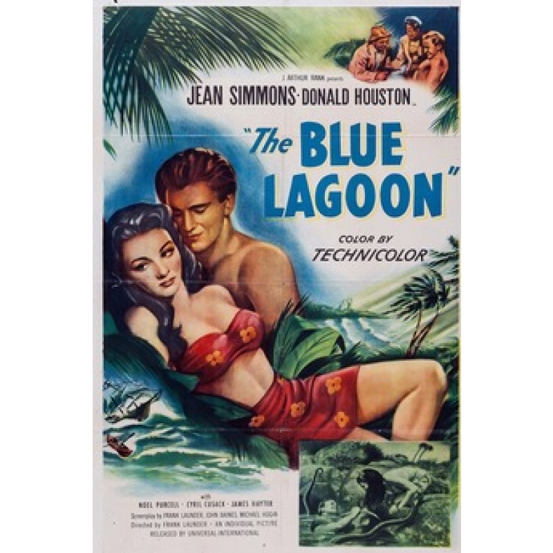 The Blue Lagoon (1949)  Jean Simmons, Donald Houston, Susan Stranks