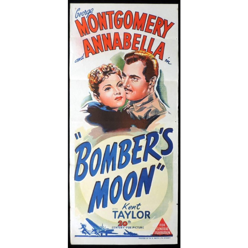 Bomber’s Moon (1943)  George Montgomery, Annabella, Kent Taylor,