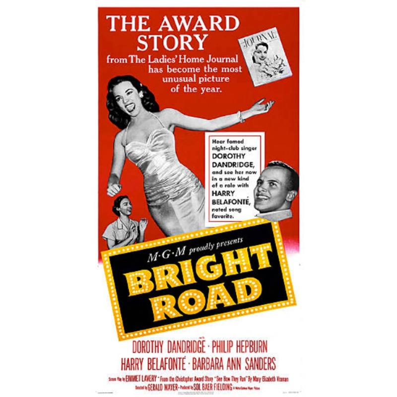 Bright Road (1953) Dorothy Dandridge, Philip Hepburn, Harry Belafonte