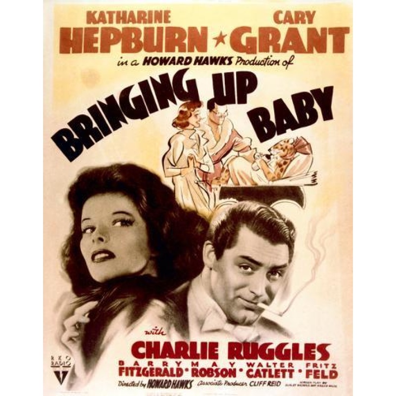 Bringing Up Baby - Katherine Hepburn, Cary Grant  1938 _