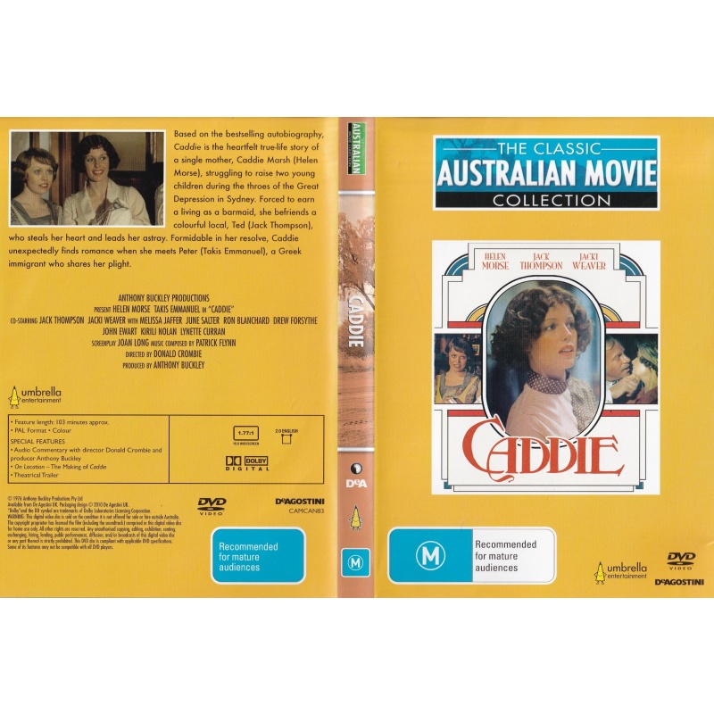 CADDIE AUSTRALIAN CLASSIC    -  ALL REGION DVD