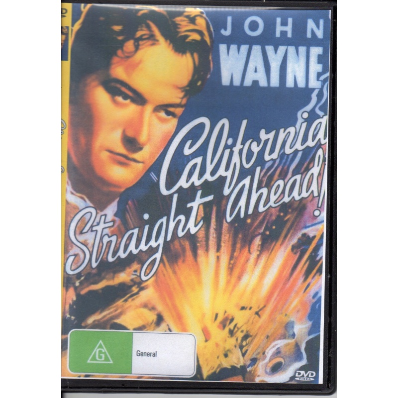 CALIFORNIA STRAIGHT AHEAD - JOHN WAYNE ALL REGION DVD