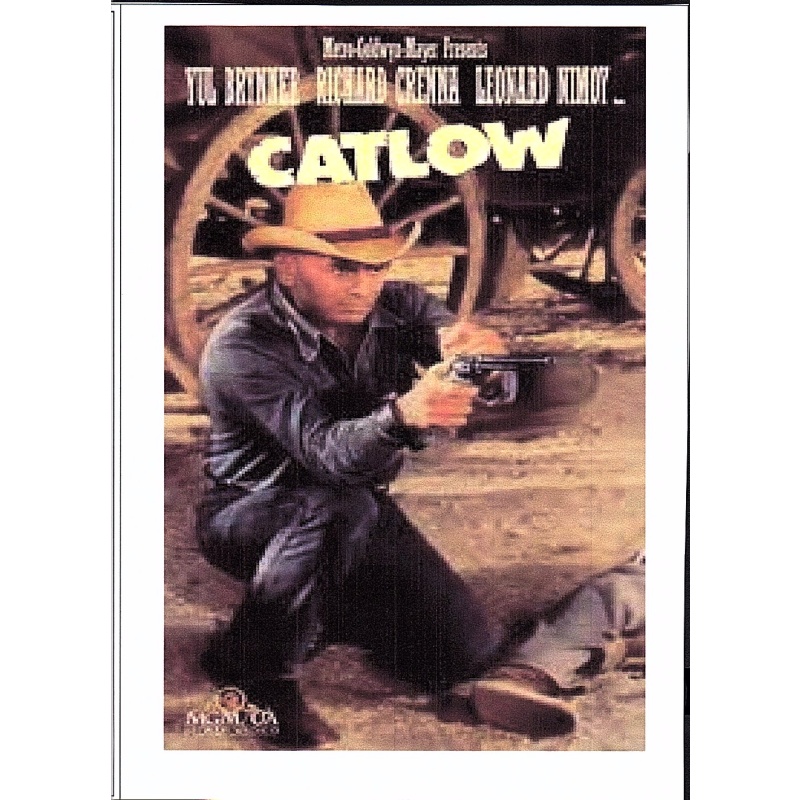 CATLOW - YUL BRYNNER ALL REGION DVD