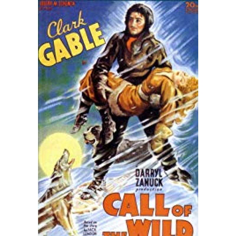 CALL OF THE WILD Clark Gable Loretta Young 1935