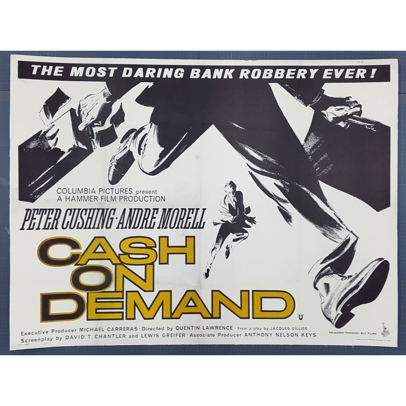 Cash on Demand 1961 Peter Cushing, André Morell, Richard Vernon