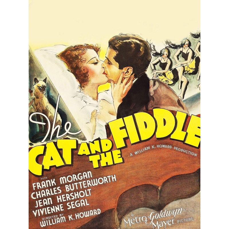 The Cat and the Fiddle 1934 Ramon Novarro, Jeanette MacDonald, Frank Morgan, Charles Butterworth.