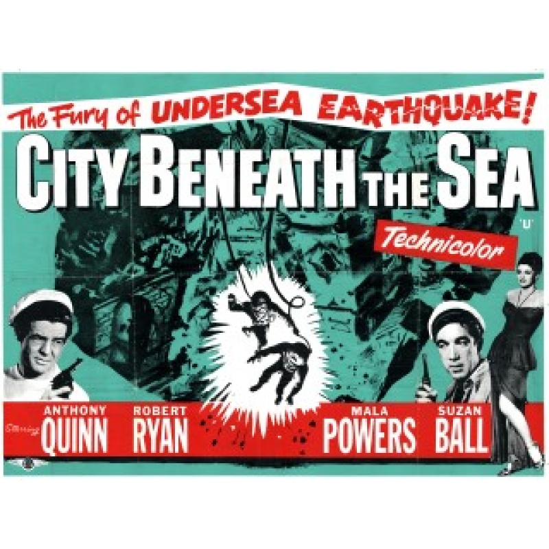 City Beneath the Sea (1953) Robert Ryan, Mala Powers, Anthony Quinn