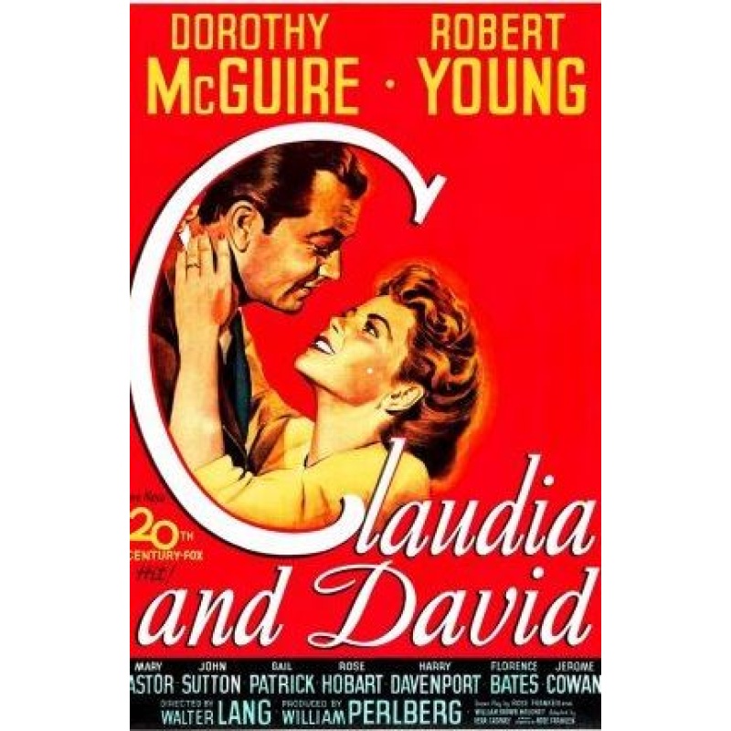 Claudia and David 1946- Mary Astor, Robert Young Harry Davenport Dorothy McGuire