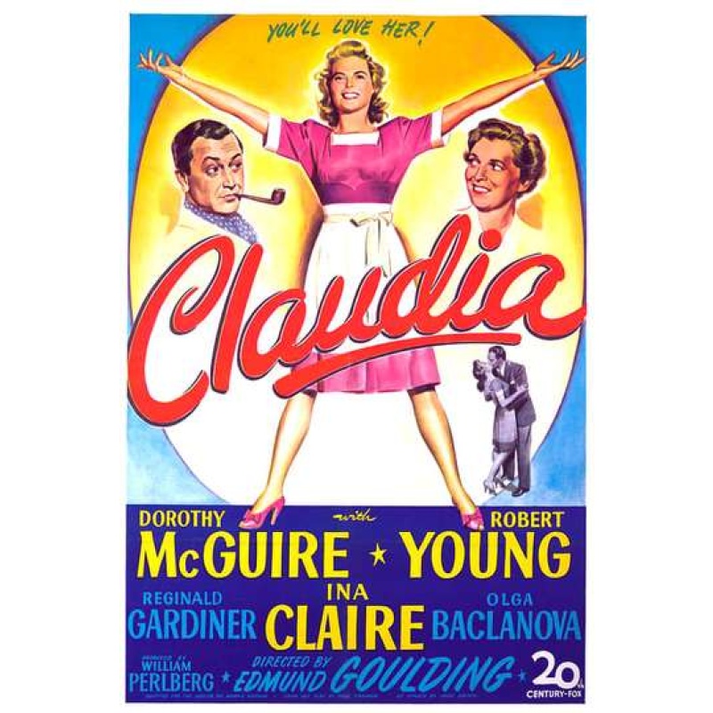 Claudia 1943 Dorothy McGuire Robert Young