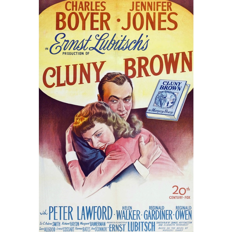 Cluny Brown (1946)  Charles Boyer, Jennifer Jones, Peter Lawford