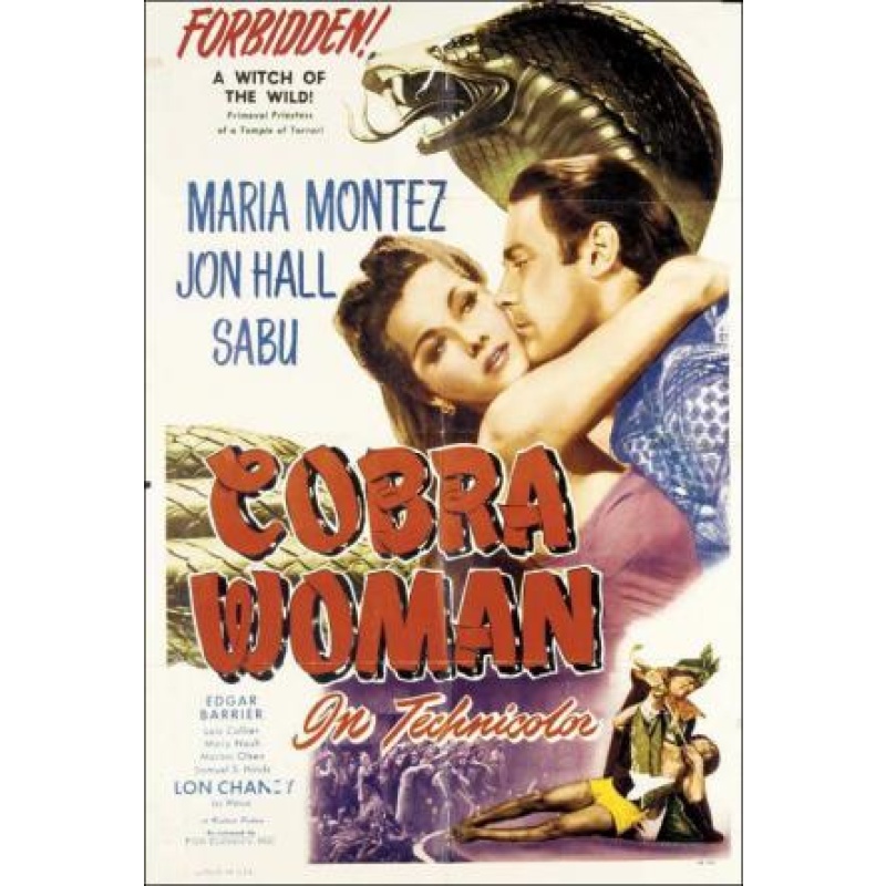Cobra Woman (1944)  Maria Montez, Jon Hall, Sabu, Edgar Barrier.