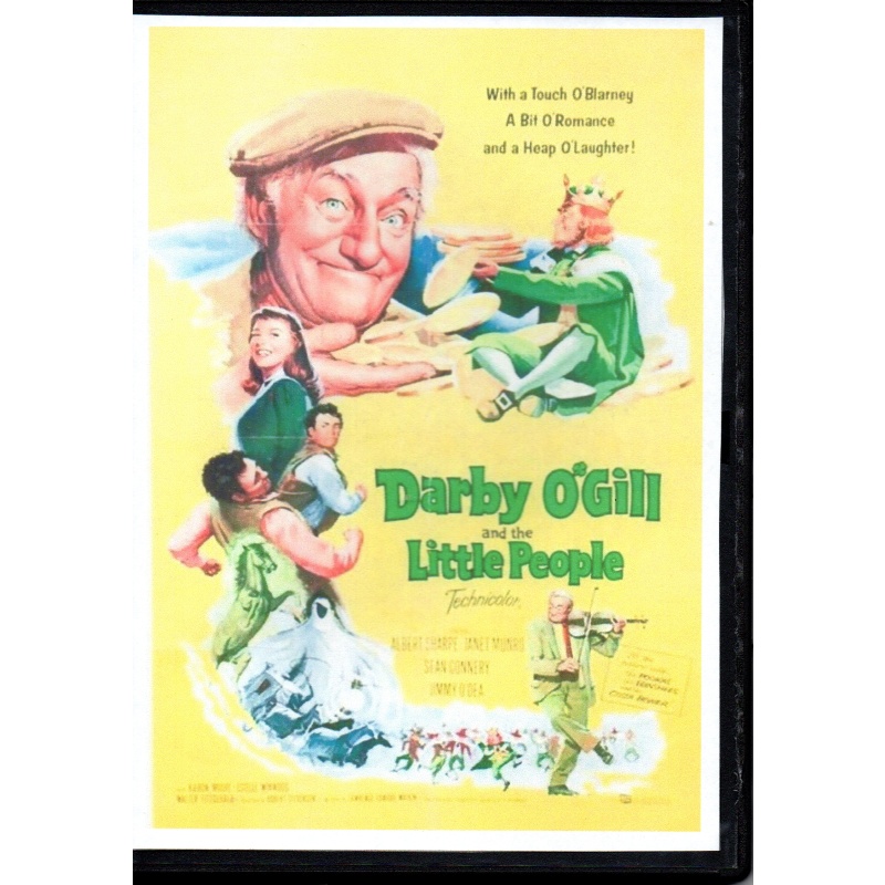 DARBY GILL AND THE LITTLE PEOPLE - SEAN CONNERY & JANE MUNRO ALL REGION DVD