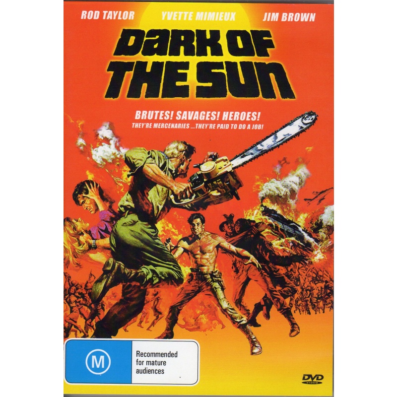 DARK OF THE SUN - ROD TAYLOR  ALL REGION DVD
