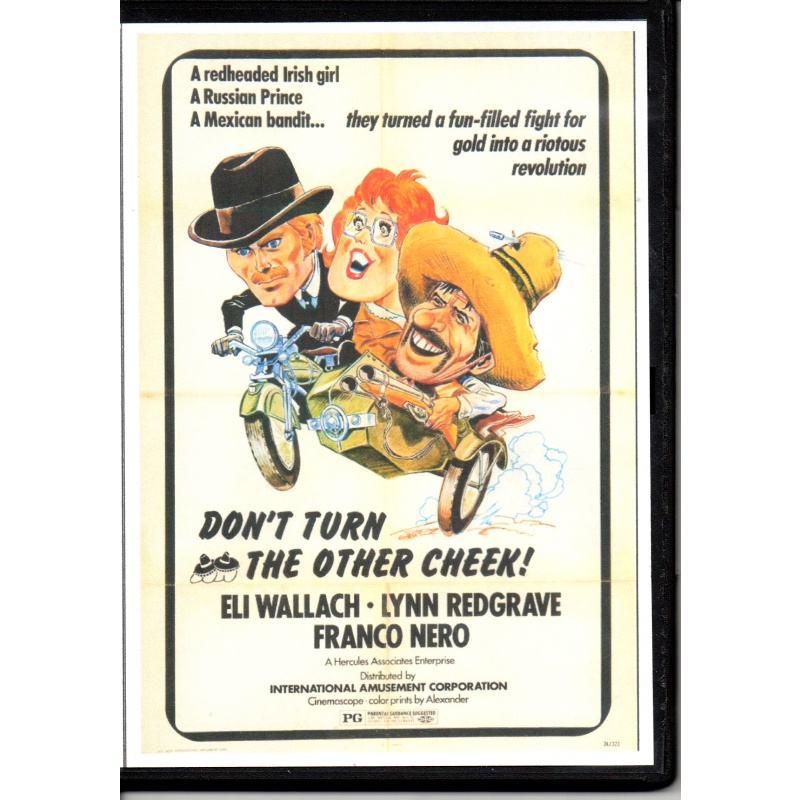 DON&#039;T TURN THE OTHER CHEEK - ELI WALLACH & LYNN REDGRAVE  ALL REGION DVD