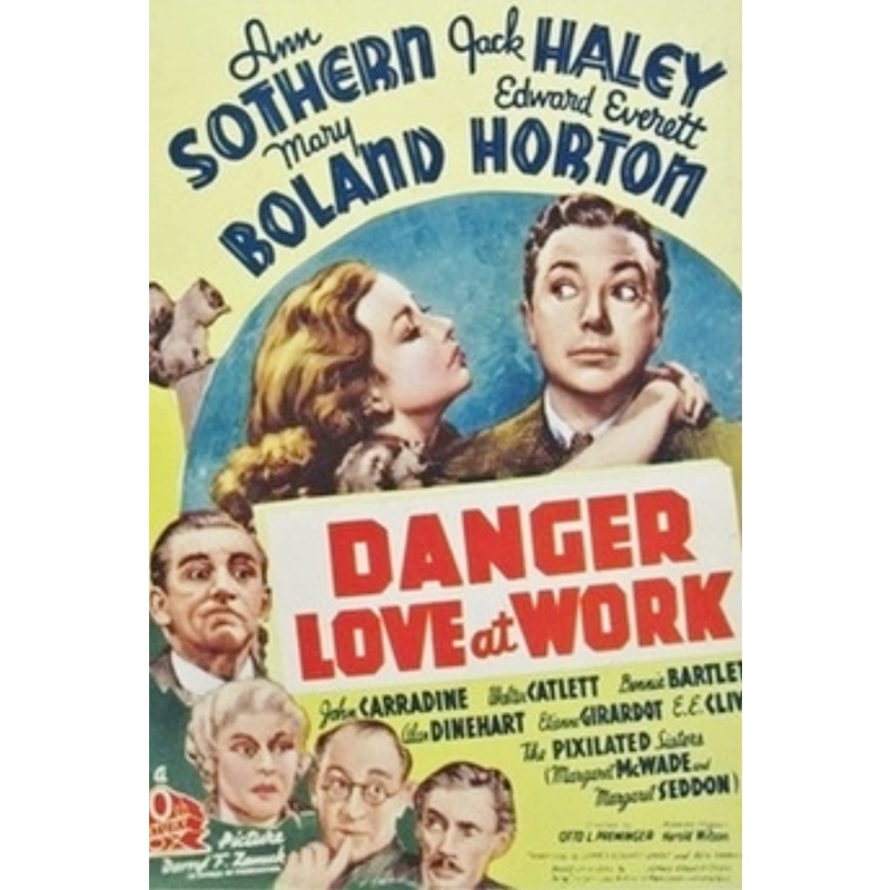 Danger-Love At Work - Ann Sothern, Jack Haley  1937  .