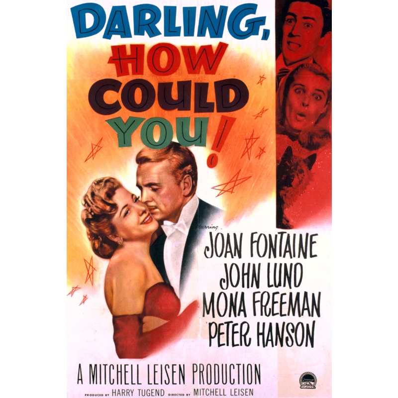 DARLING! HOW COULD YOU 1951 Joan Fontaine, John Lund