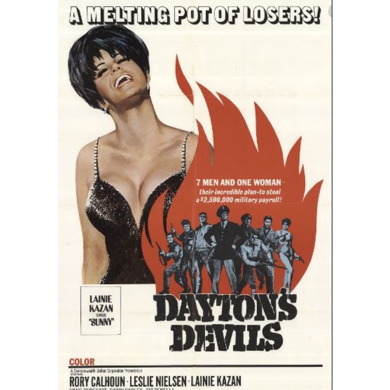 Dayton’s Devils (1968),Rory Calhoun, Leslie Nielsen, Rare movie