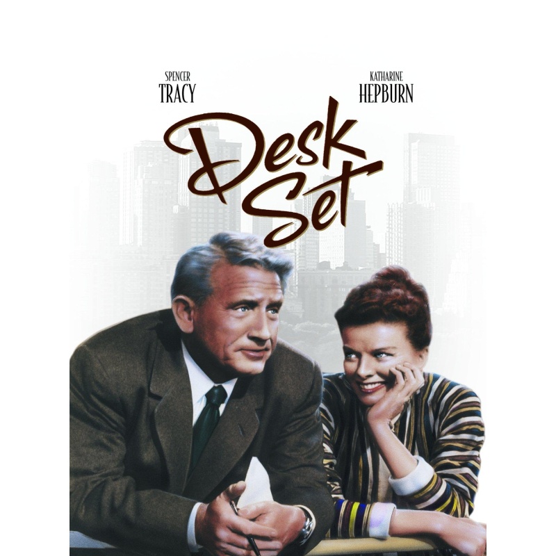 Desk Set 1957.Spencer Tracy , Katherine Hepburn, Joan Blondell