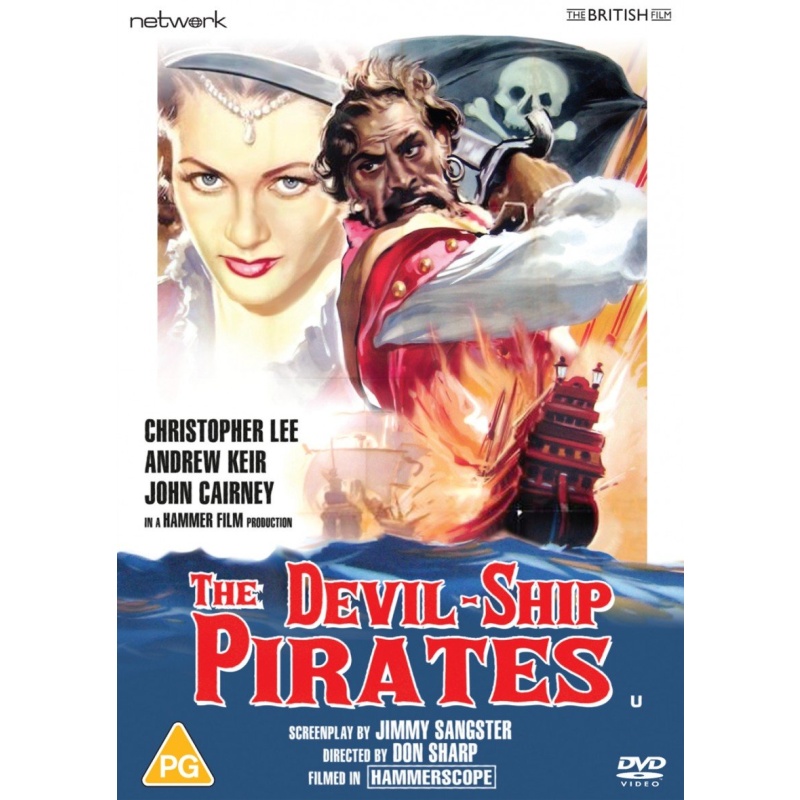 The Devil-ship Pirates (1964) Christopher Lee, Andrew Keir, John Cairney, Duncan Lamont
