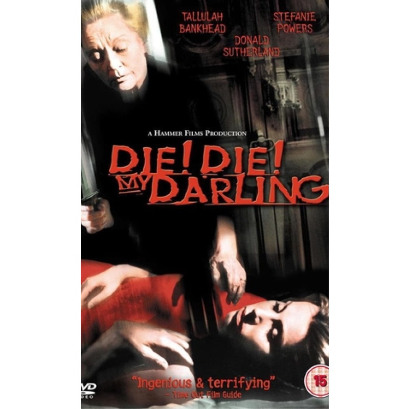 Die Die My Darling (1965 Stars Tallulah Bankhead Stefanie Powers Peter Vaughan