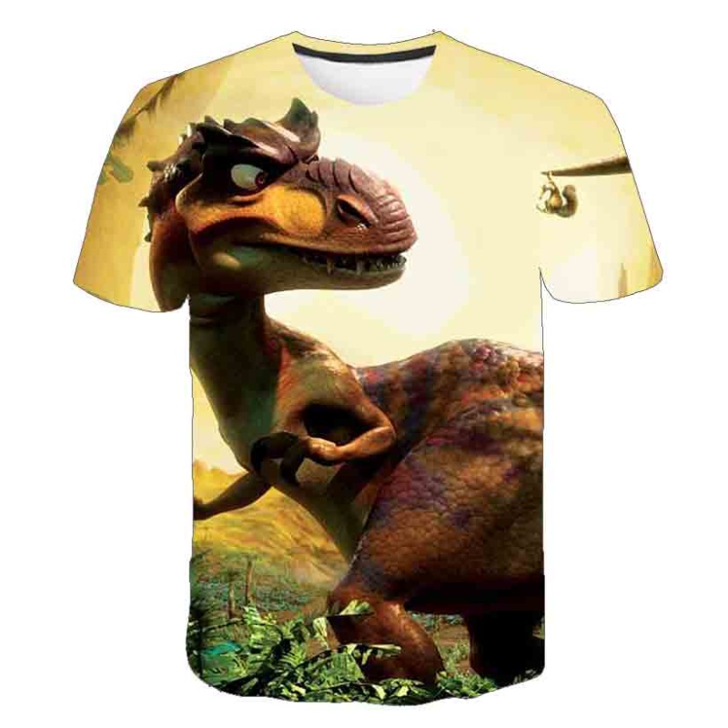Children T-shirt animal dinosaur 3D Boys/girls