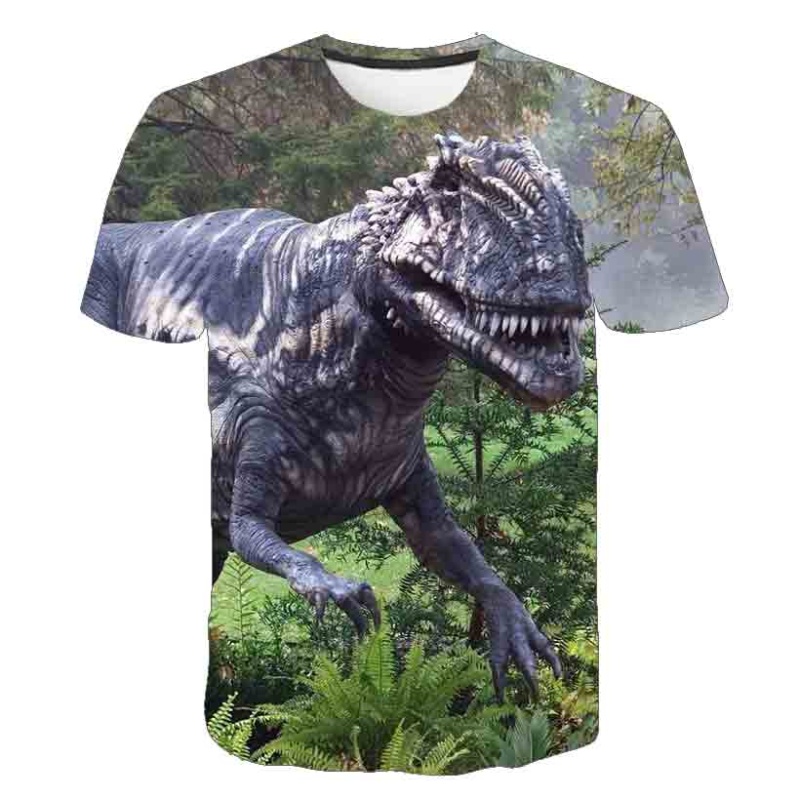Children T-shirt animal dinosaur 3D Boys/girls