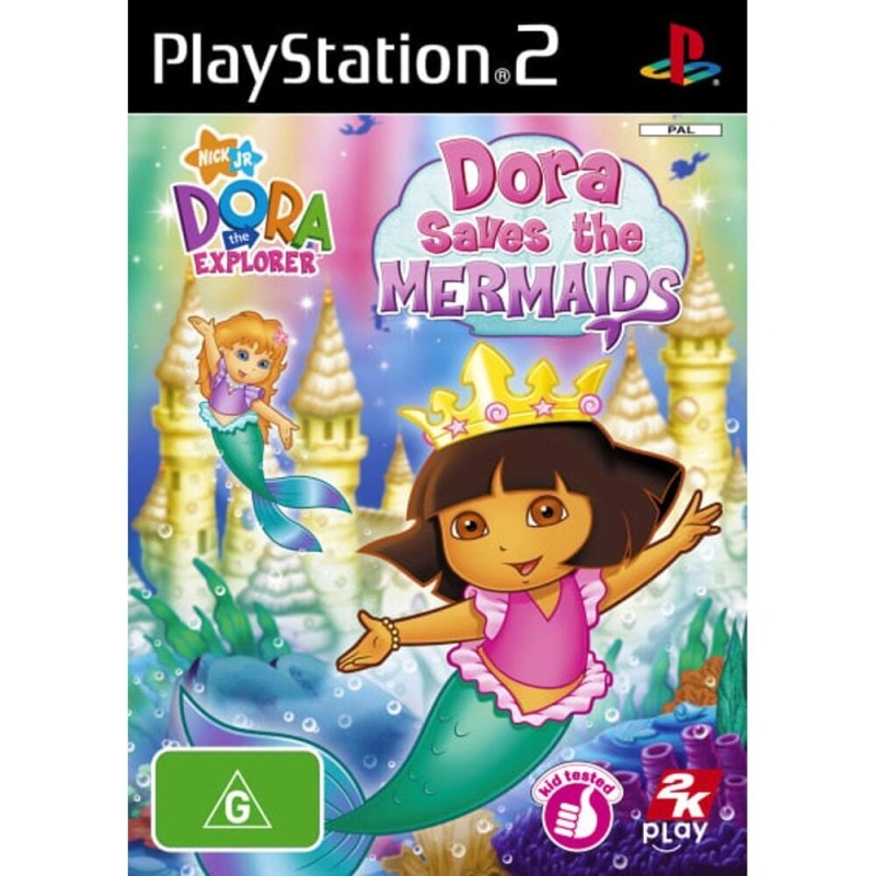 Dora Saves The Mermaids - Sony PS2 Brand New