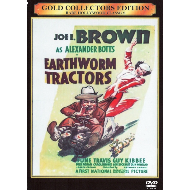Earthworm Tractors (1936) - Joe E. Brown - June Travis - Guy Kibbee - DVD (All Region)