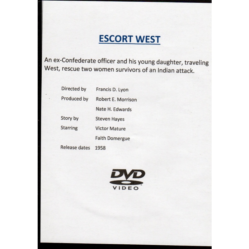 ESCORT WEST - VICTOR MATURE  ALL REGION DVD