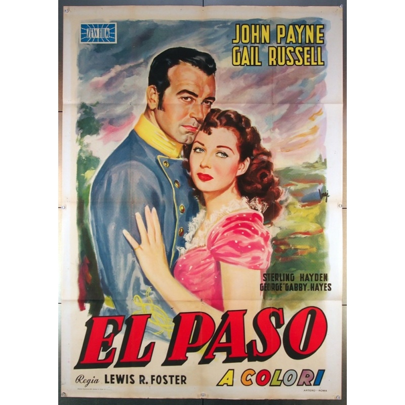 El Paso (1949)John Payne, Gail Russell, Sterling Hayden