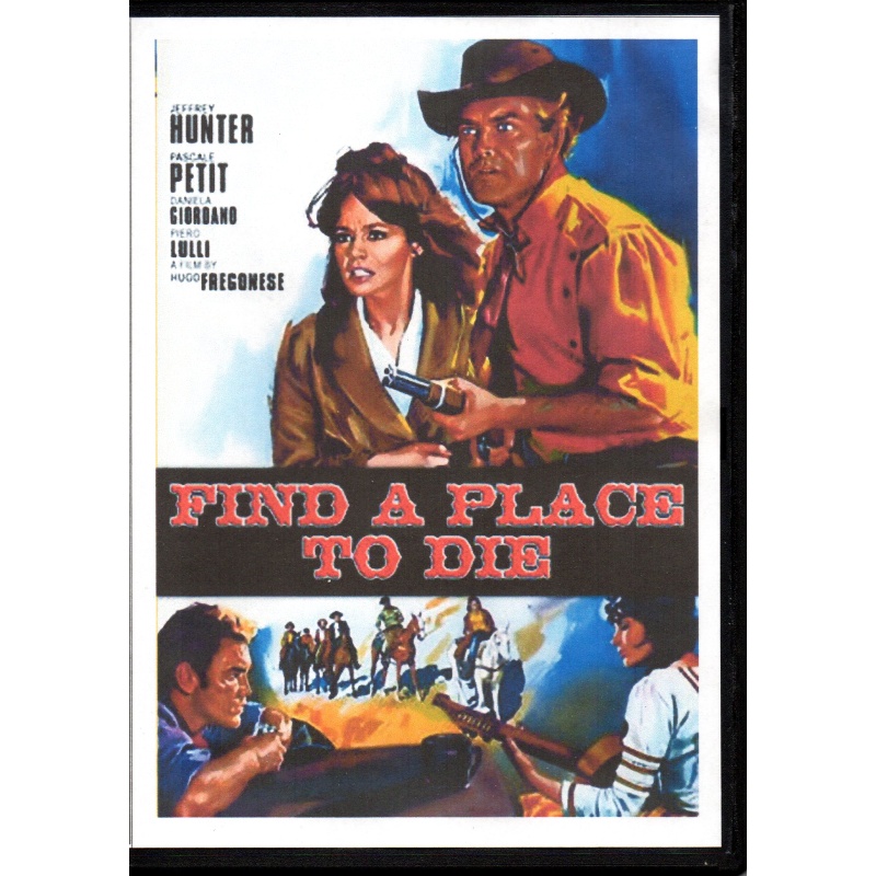 FIND A PLACE TO DIE - TAB HUNTER  ALL REGION DVD