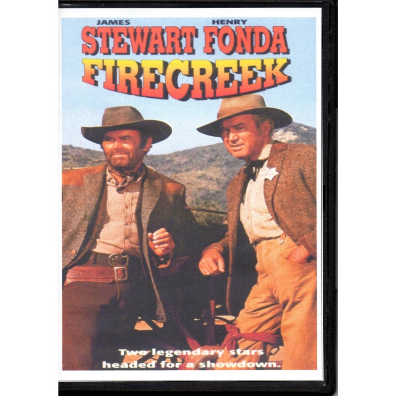 FIRE CREEK - JAMES STEWART & HENRY FONDA ALL REGION DVD