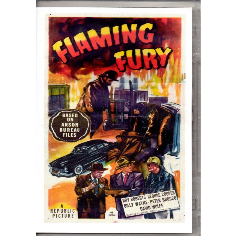 FLAMING FURY - ROY ROBERTS & GEORGE COOPER  ALL REGION DVD
