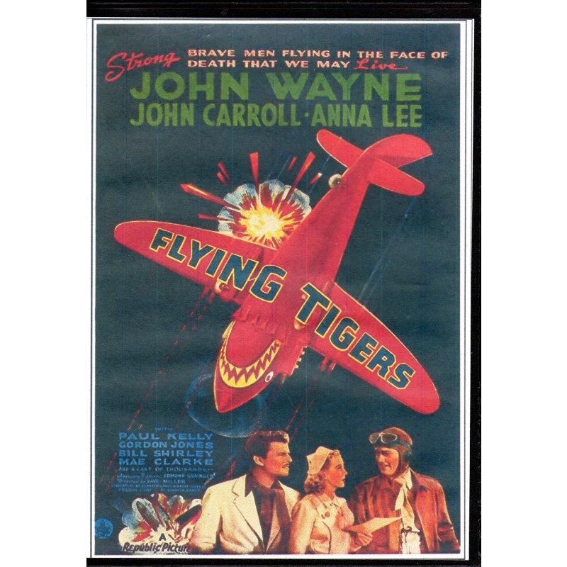 FLYING TIGERS -  JOHN WAYNE   ALL REGION DVD